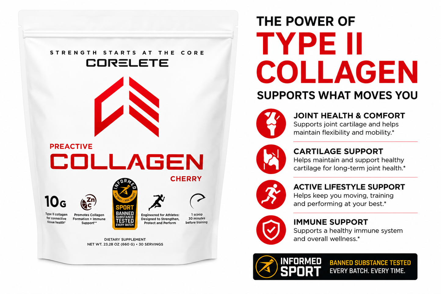 Corelete Preactive Collagen Cherry