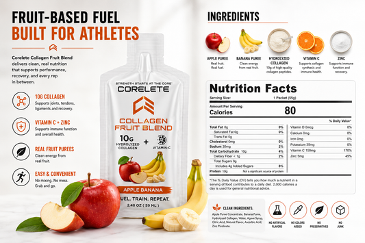 Team Box Corelete Collagen Fruit Blend Shot - 100 Pack